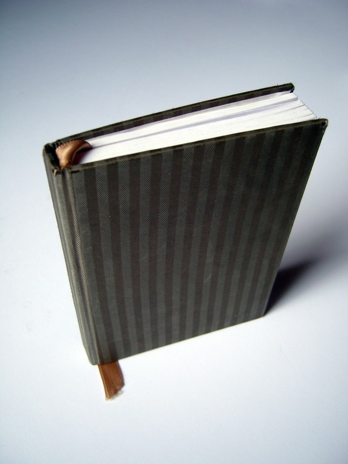 notizbuch mit stoff