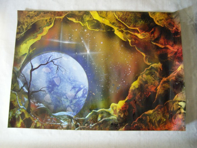 Space painting